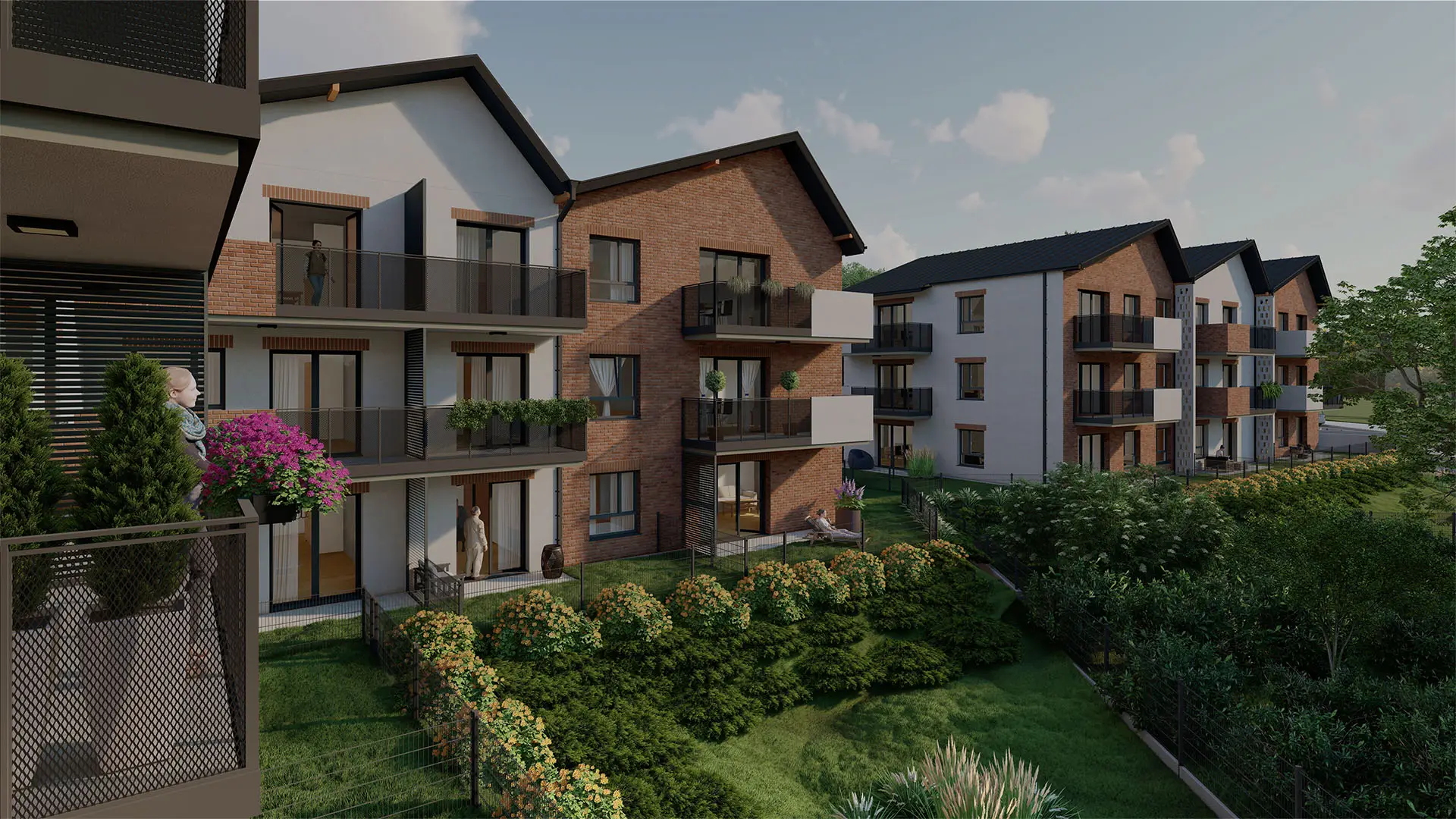 Mieszkania 50m2 na osiedlu Okólna123 w Toruniu.